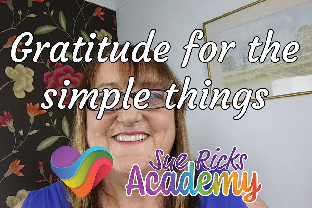 Gratitude for the simple things